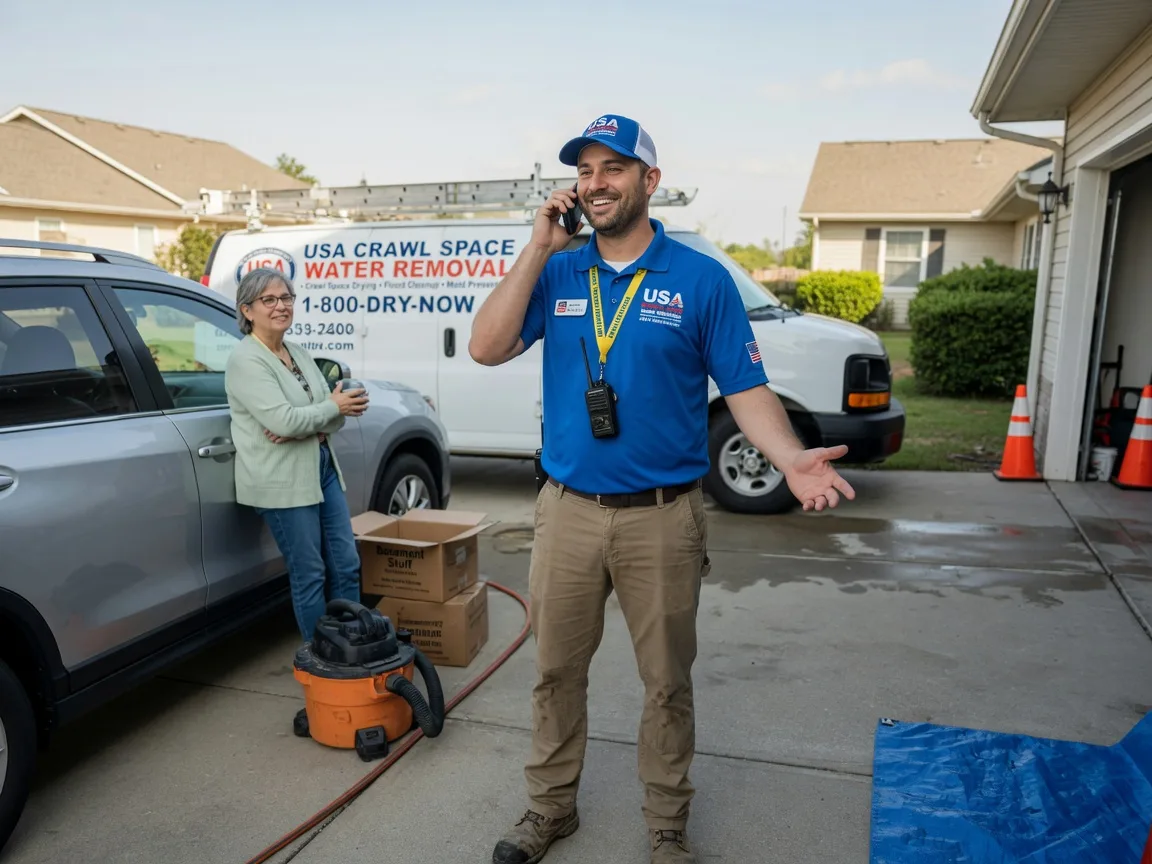 Crawl Space Water Removal Hope, KS FAQs